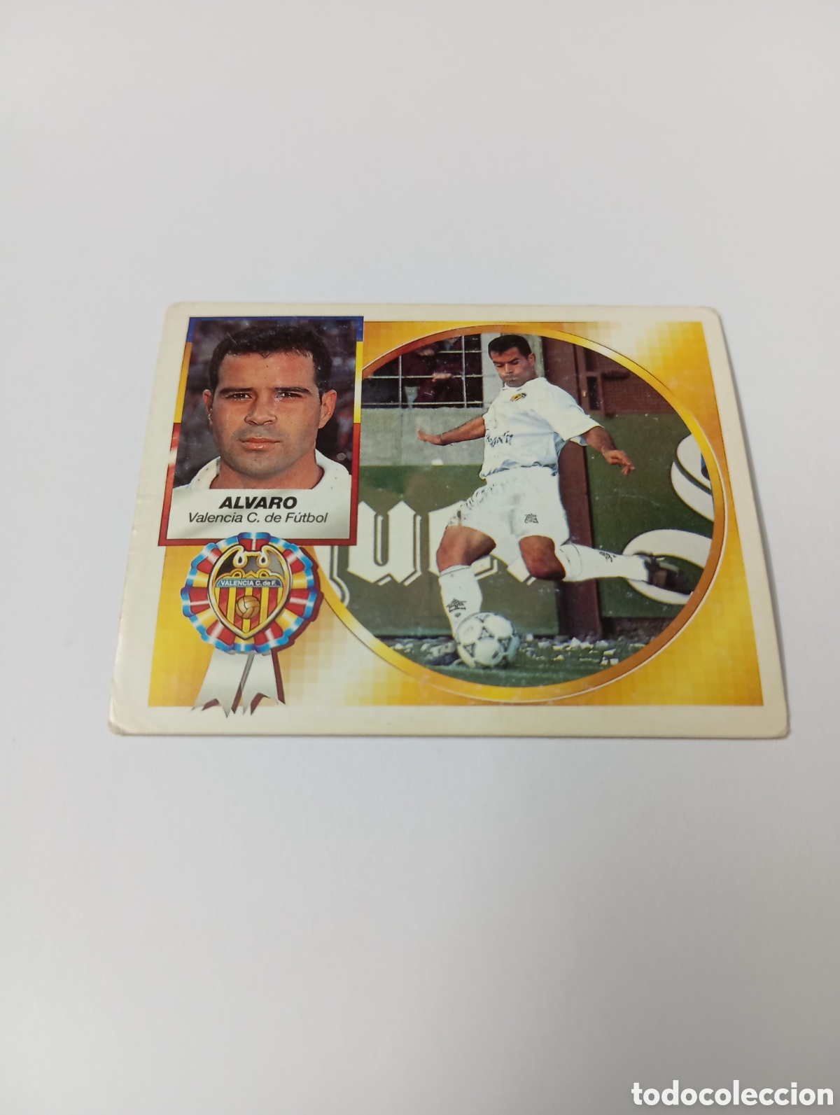 Cromos de F&uacute;tbol: &Aacute;LVARO Valencia Liga Este 1994 1995 NUEVO SIN PEGAR PANINI 94 95