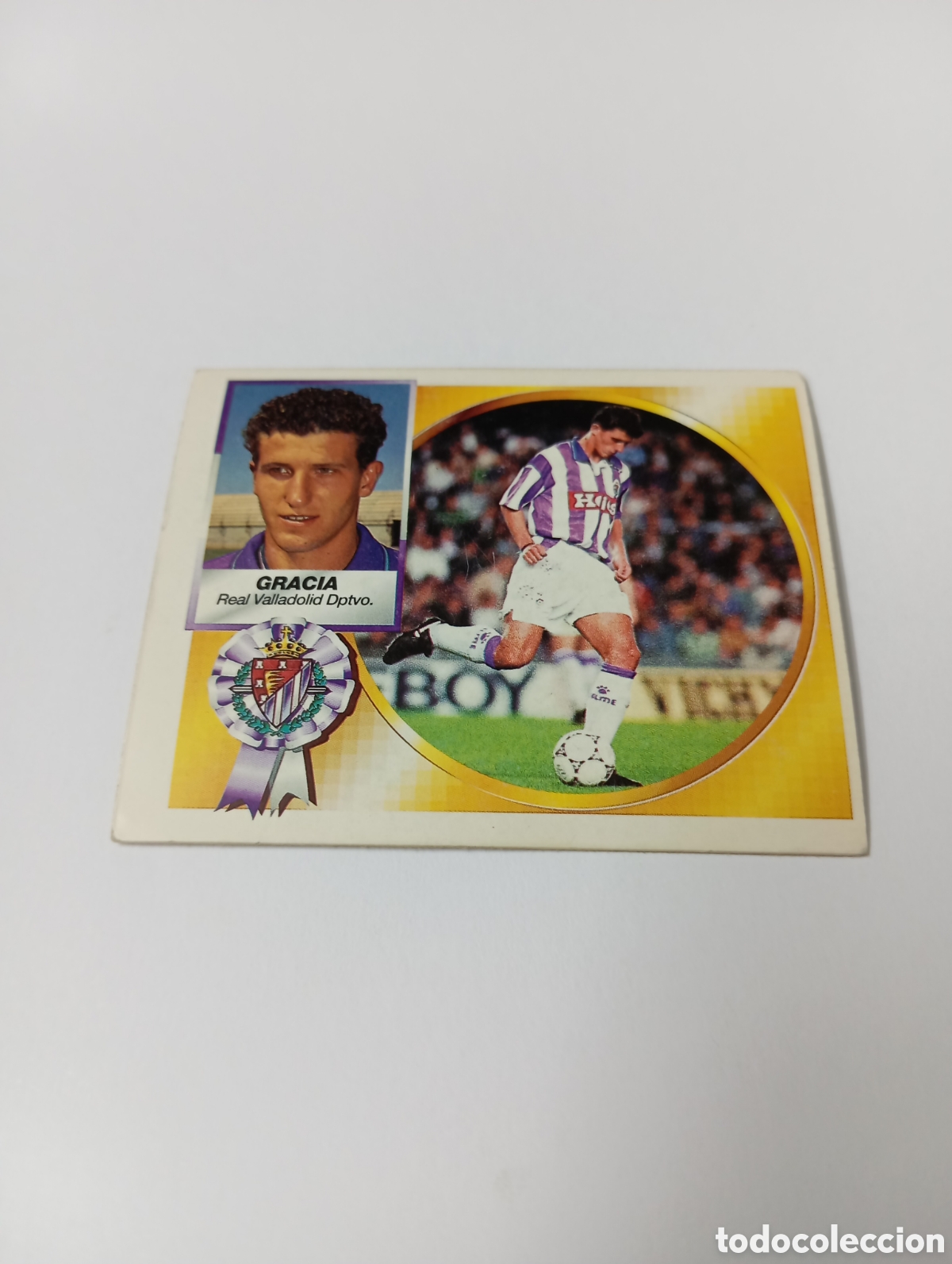 Cromos de F&uacute;tbol: GRACIA Valladolid Liga Este 1994 1995 NUEVO SIN PEGAR PANINI 94 95