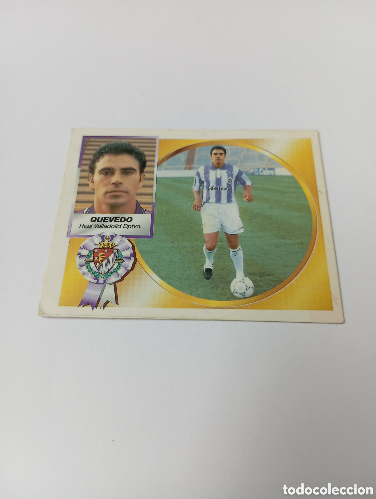 Cromos de F&uacute;tbol: QUEVEDO COLOCA Valladolid Liga Este 1994 1995 NUEVO SIN PEGAR PANINI 94 95