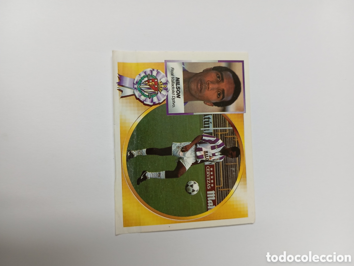 Cromos de F&uacute;tbol: NILSON COLOCA Valladolid Liga Este 1994 1995 NUEVO SIN PEGAR PANINI 94 95