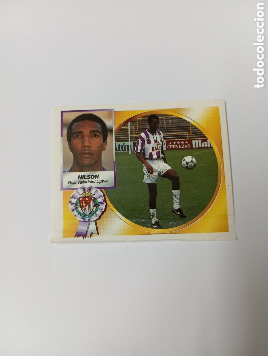 Cromos de F&uacute;tbol: NILSON COLOCA Valladolid Liga Este 1994 1995 Recuperado PANINI 94 95