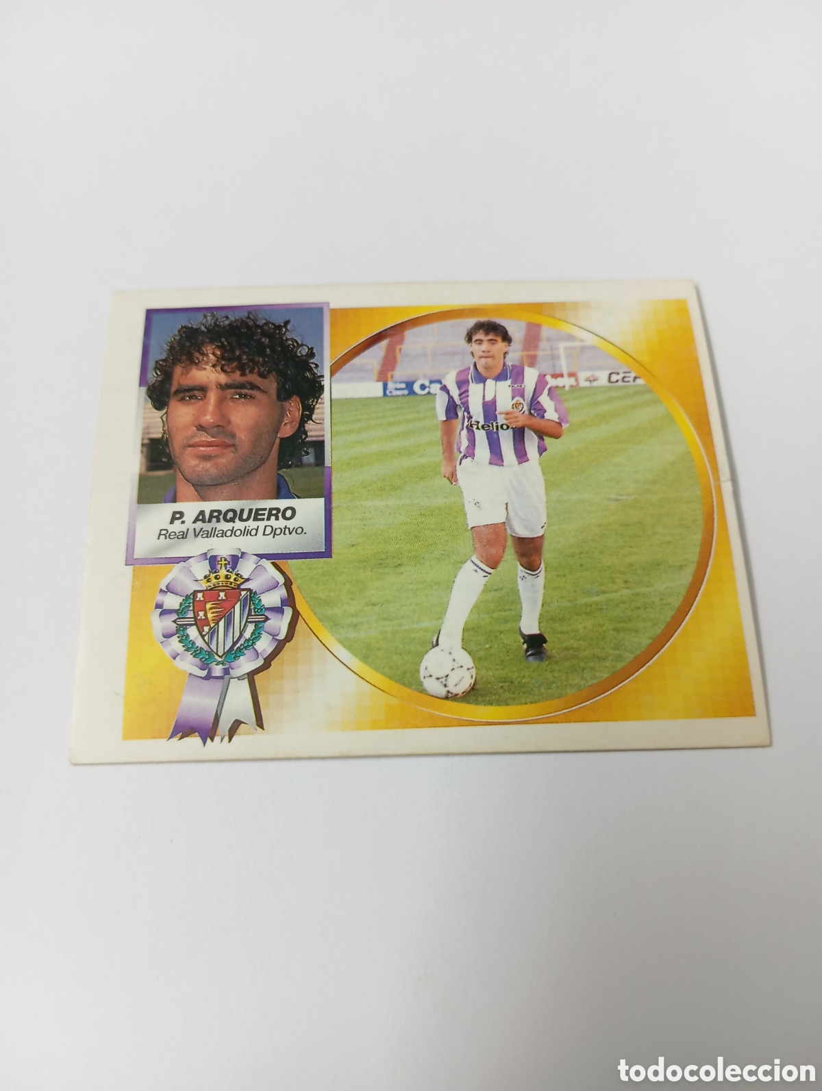 Cromos de F&uacute;tbol: PEDRO ARQUERO Valladolid Liga Este 1994 1995 NUEVO SIN PEGAR PANINI 94 95