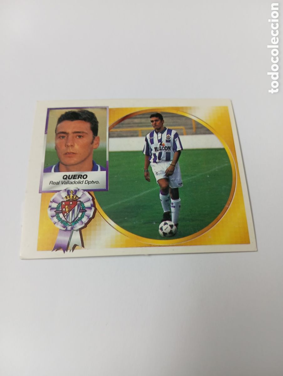 Cromos de F&uacute;tbol: QUERO COLOCA Valladolid Liga Este 1994 1995 NUEVO SIN PEGAR PANINI 94 95