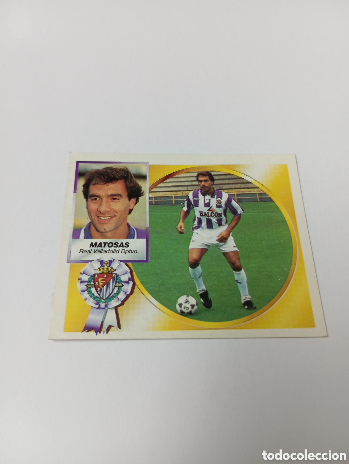 Cromos de F&uacute;tbol: MATOSAS Valladolid Liga Este 1994 1995 NUEVO SIN PEGAR PANINI 94 95