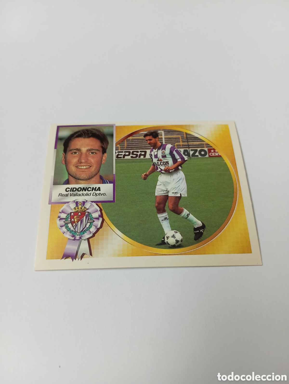 Cromos de F&uacute;tbol: CIDONCHA COLOCA Valladolid Liga Este 1994 1995 NUEVO SIN PEGAR PANINI 94 95
