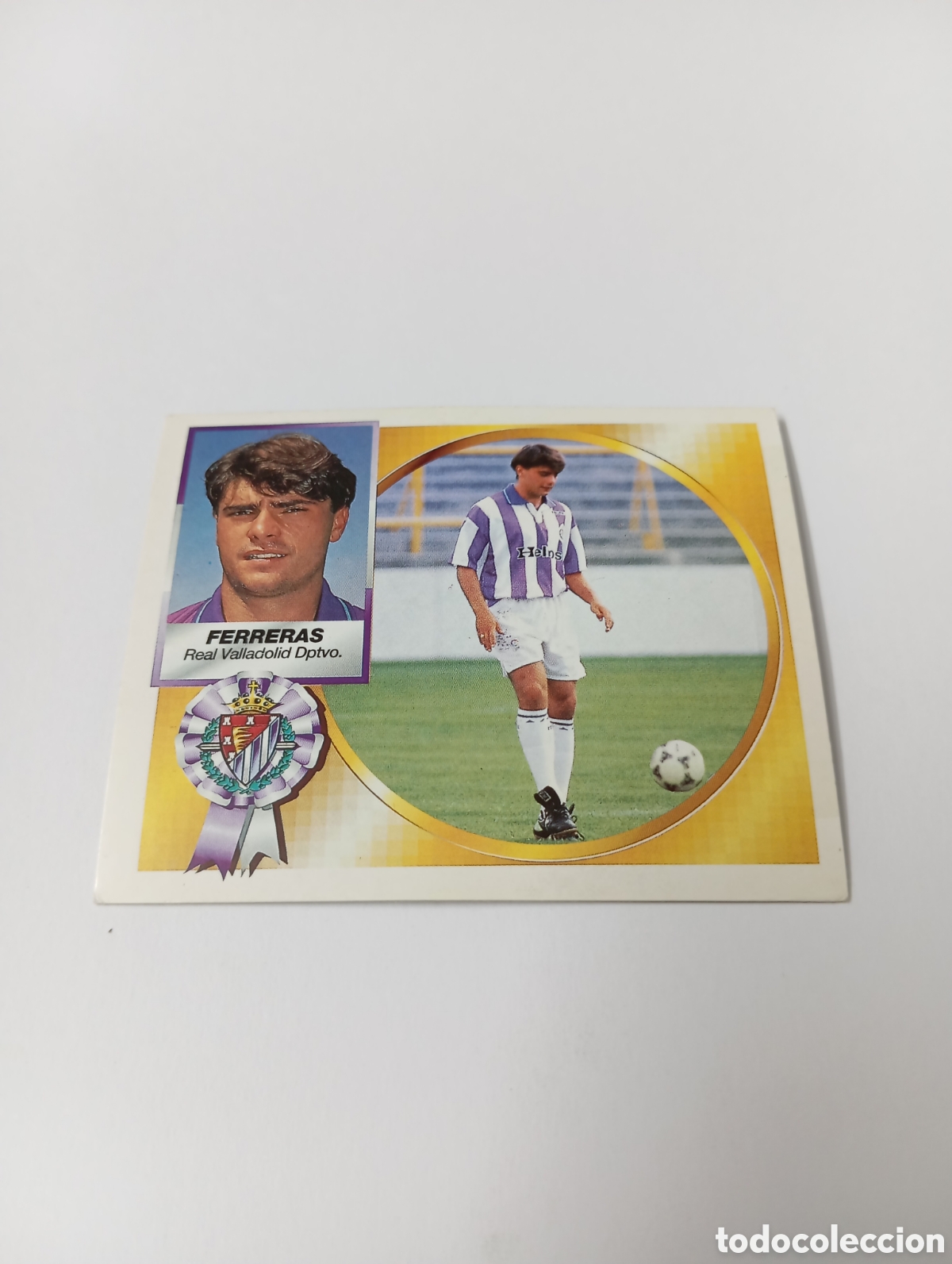 Cromos de F&uacute;tbol: FERRERAS Valladolid Liga Este 1994 1995 NUEVO SIN PEGAR PANINI 94 95