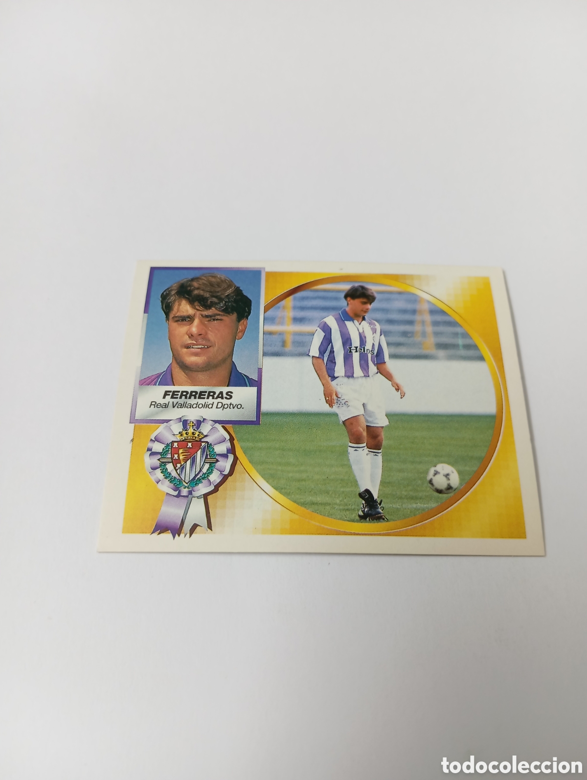 Cromos de F&uacute;tbol: FERRERAS Valladolid Liga Este 1994 1995 NUEVO SIN PEGAR PANINI 94 95