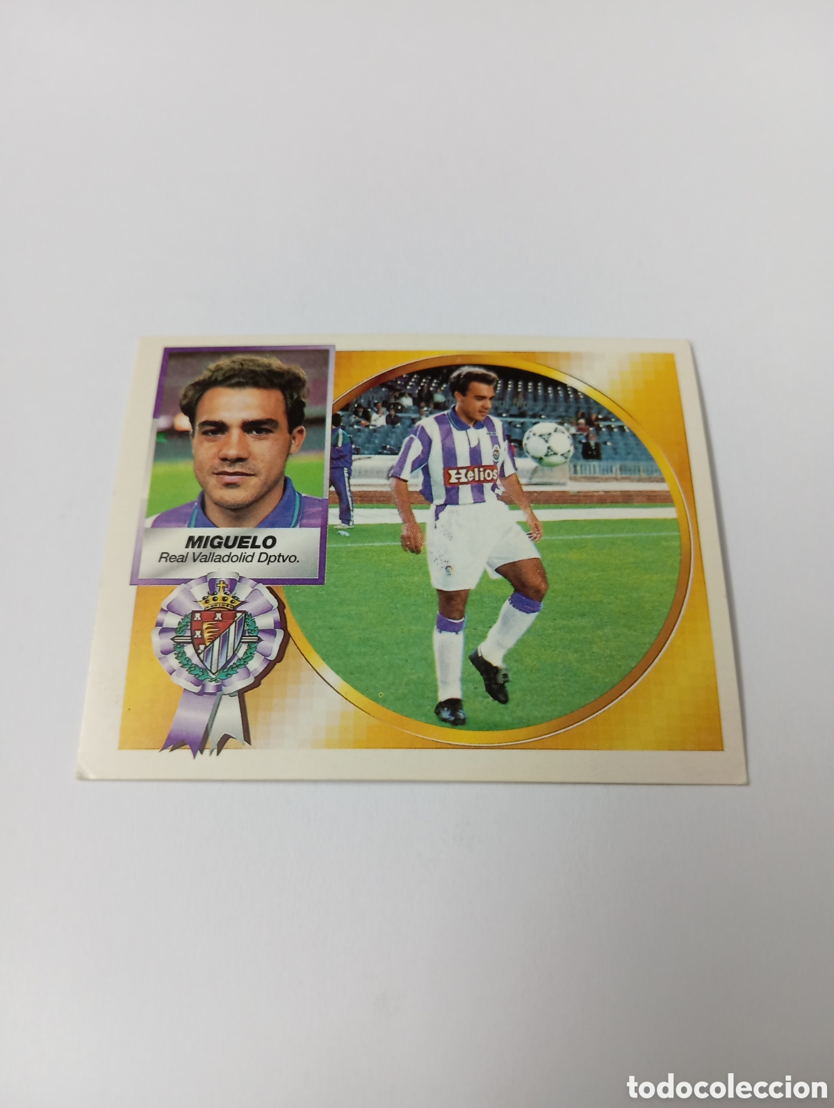 Cromos de F&uacute;tbol: MIGUELO Valladolid Liga Este 1994 1995 NUEVO SIN PEGAR PANINI 94 95