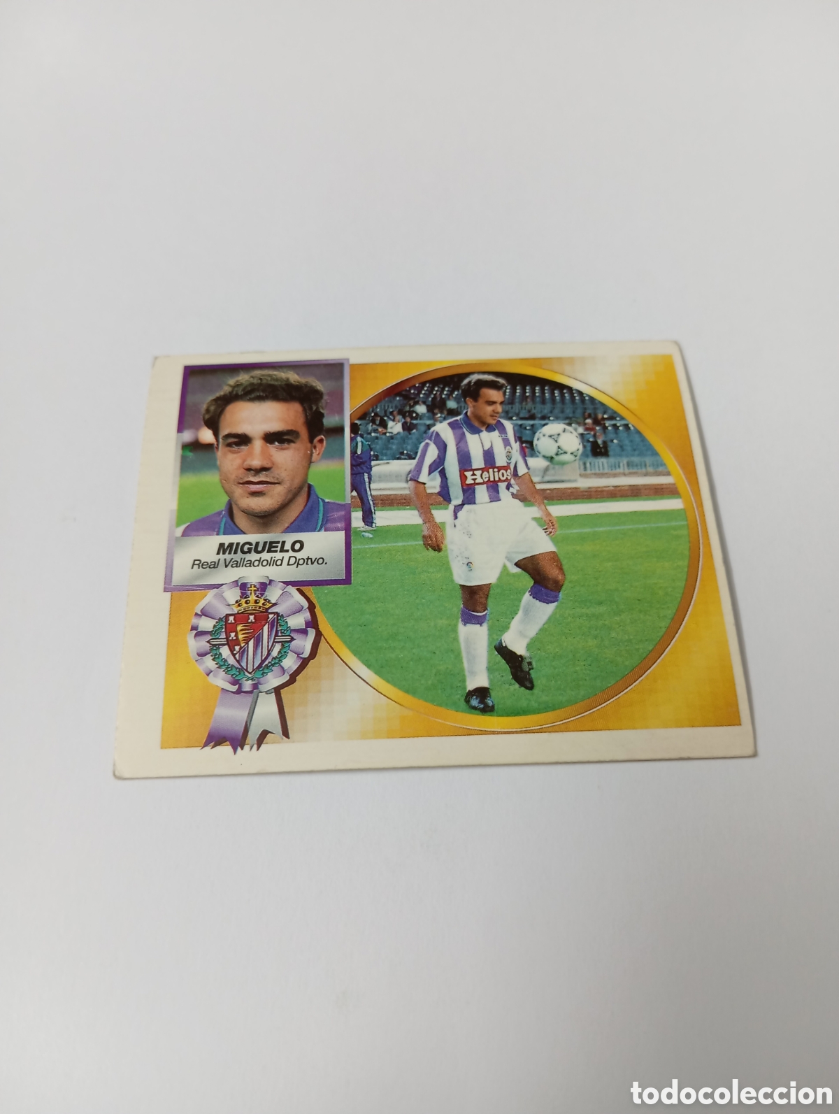 Cromos de F&uacute;tbol: MIGUELO Valladolid Liga Este 1994 1995 NUEVO SIN PEGAR PANINI 94 95