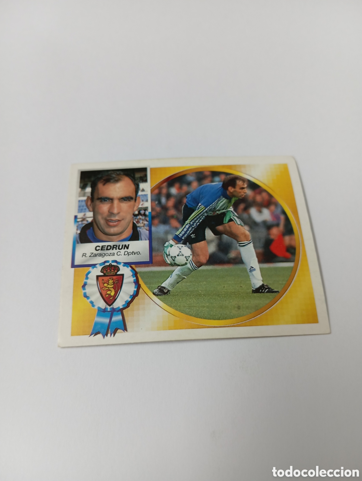 Cromos de F&uacute;tbol: CEDRUN Zaragoza Liga Este 1994 1995 NUEVO SIN PEGAR PANINI 94 95