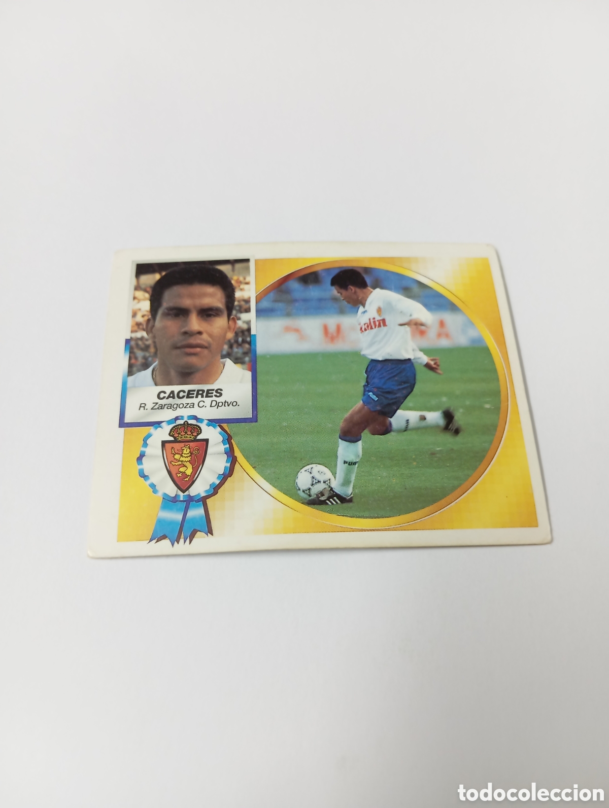 Cromos de F&uacute;tbol: C&Aacute;CERES Zaragoza Liga Este 1994 1995 NUEVO SIN PEGAR PANINI 94 95