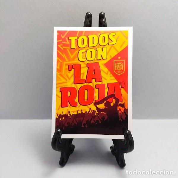Cromos de F&uacute;tbol: 2 TODOS CON LA ROJA LOS &Iacute;DOLOS DE LA ROJA - CRACKS MUNDIALES CROMO ADHESIVO CARREFOUR PANINI 2022