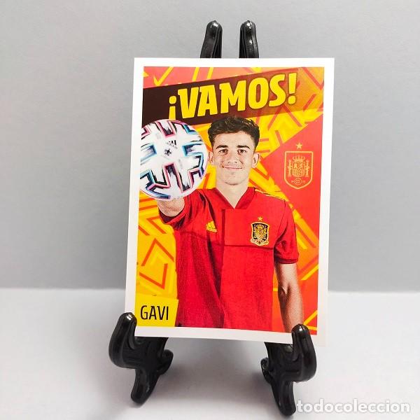 Cromos de F&uacute;tbol: 28 GAVI LOS &Iacute;DOLOS DE LA ROJA - CRACKS MUNDIALES CROMO ADHESIVO CARREFOUR PANINI 2022 &iexcl;VAMOS!