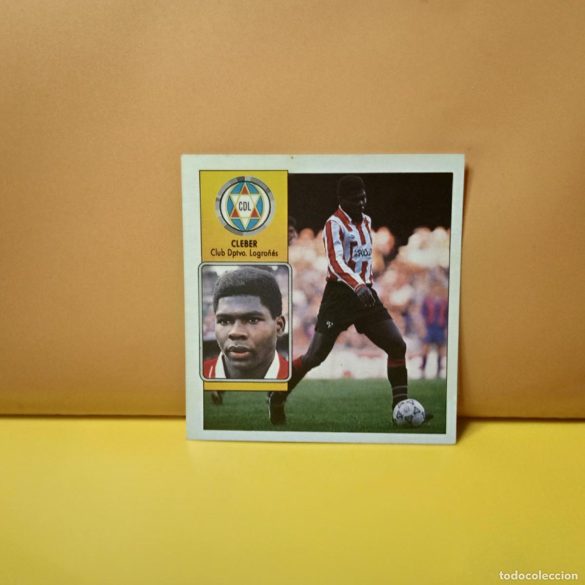 Cromos de F&uacute;tbol: EDICIONES ESTE 1992 1993 92 93 CD LOGRO&Ntilde;ES CLEBER