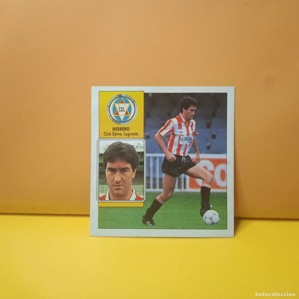 Cromos de F&uacute;tbol: EDICIONES ESTE 1992 1993 92 93 CD LOGRO&Ntilde;ES HERRERO