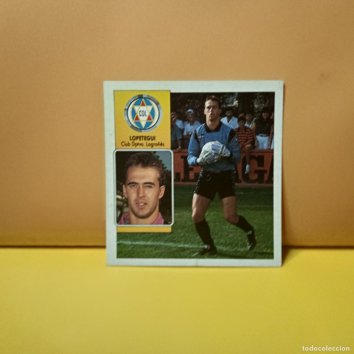 Cromos de F&uacute;tbol: EDICIONES ESTE 1992 1993 92 93 CD LOGRO&Ntilde;ES LOPETEGUI