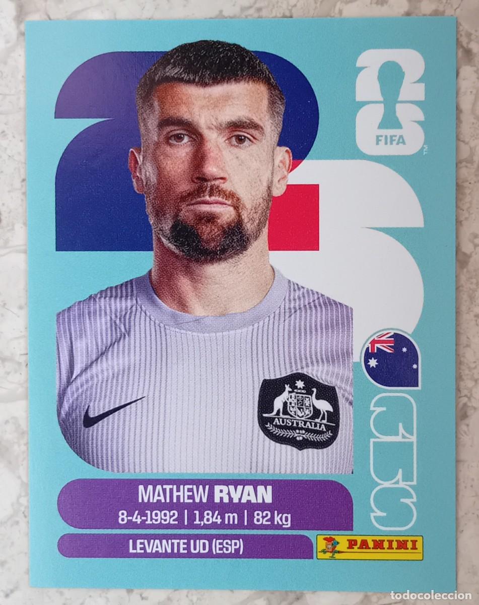 Cromos de F&uacute;tbol: Figurina Panini 2026 Cromo World Cup Usa Mundial 2026 Mathew Ryan Australia n AUS 2