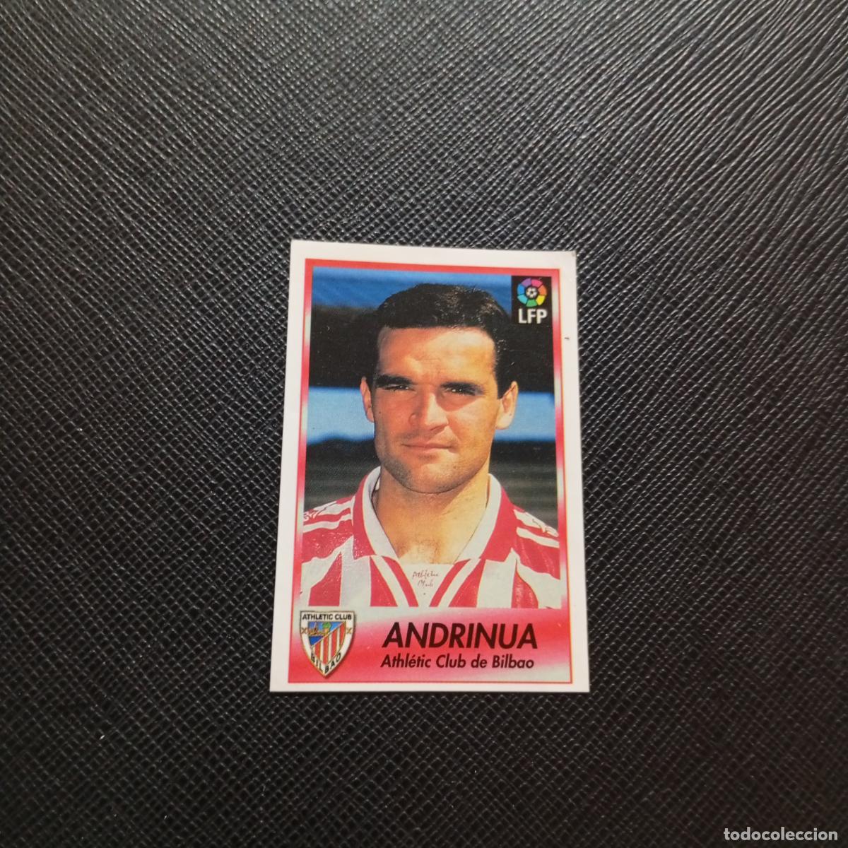 Cromos de F&uacute;tbol: 31 ANDRINUA BILBAO BOLLYCAO 1996 1997 CROMO FUTBOL LIGA 96 97 - SIN PEGAR - A35 PG181