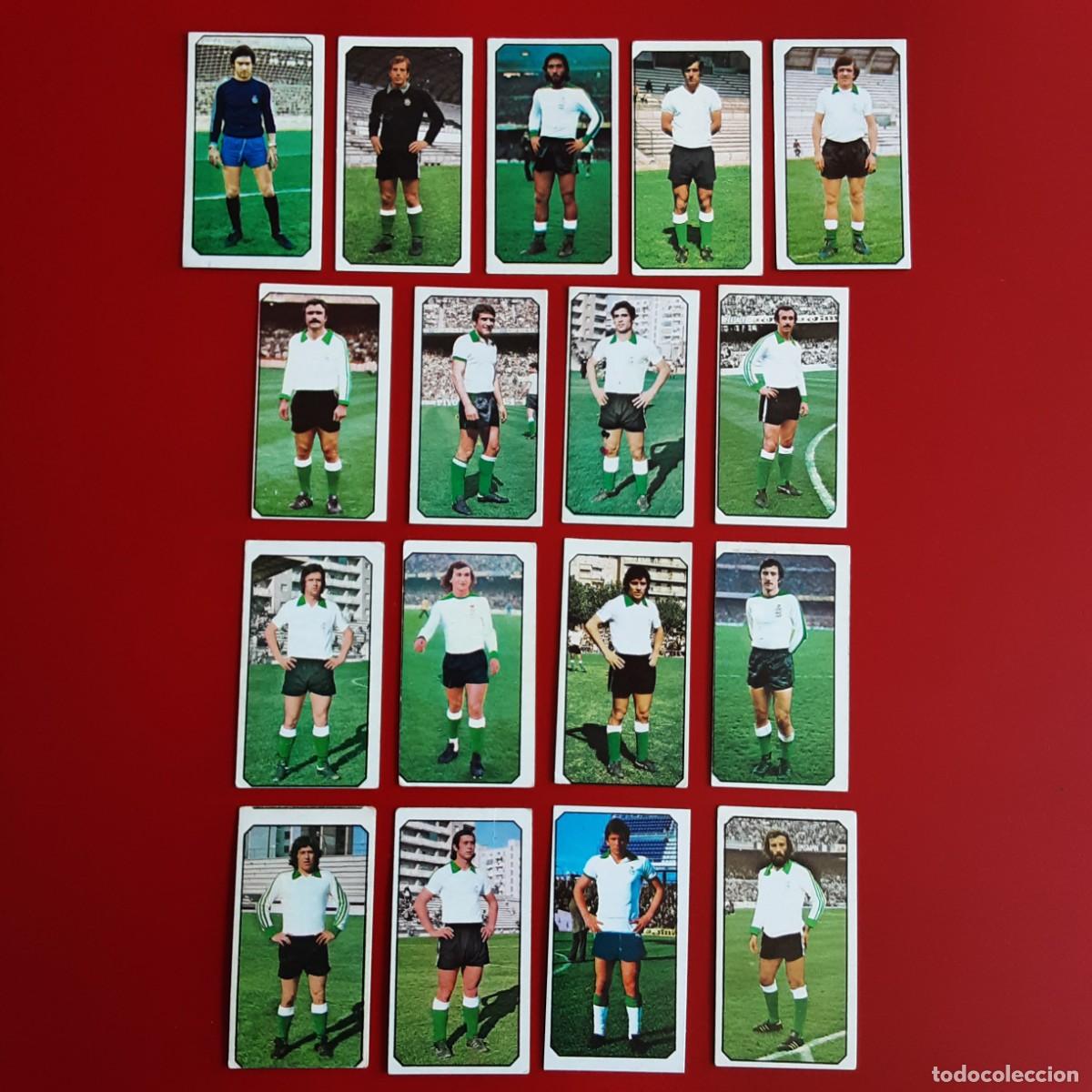 Cromos de F&uacute;tbol: EQUIPOS CASI COMPLETO RACING SANTANDER LIGA TEMPORADA 1977 1978 77 78 EDICIONES ESTE