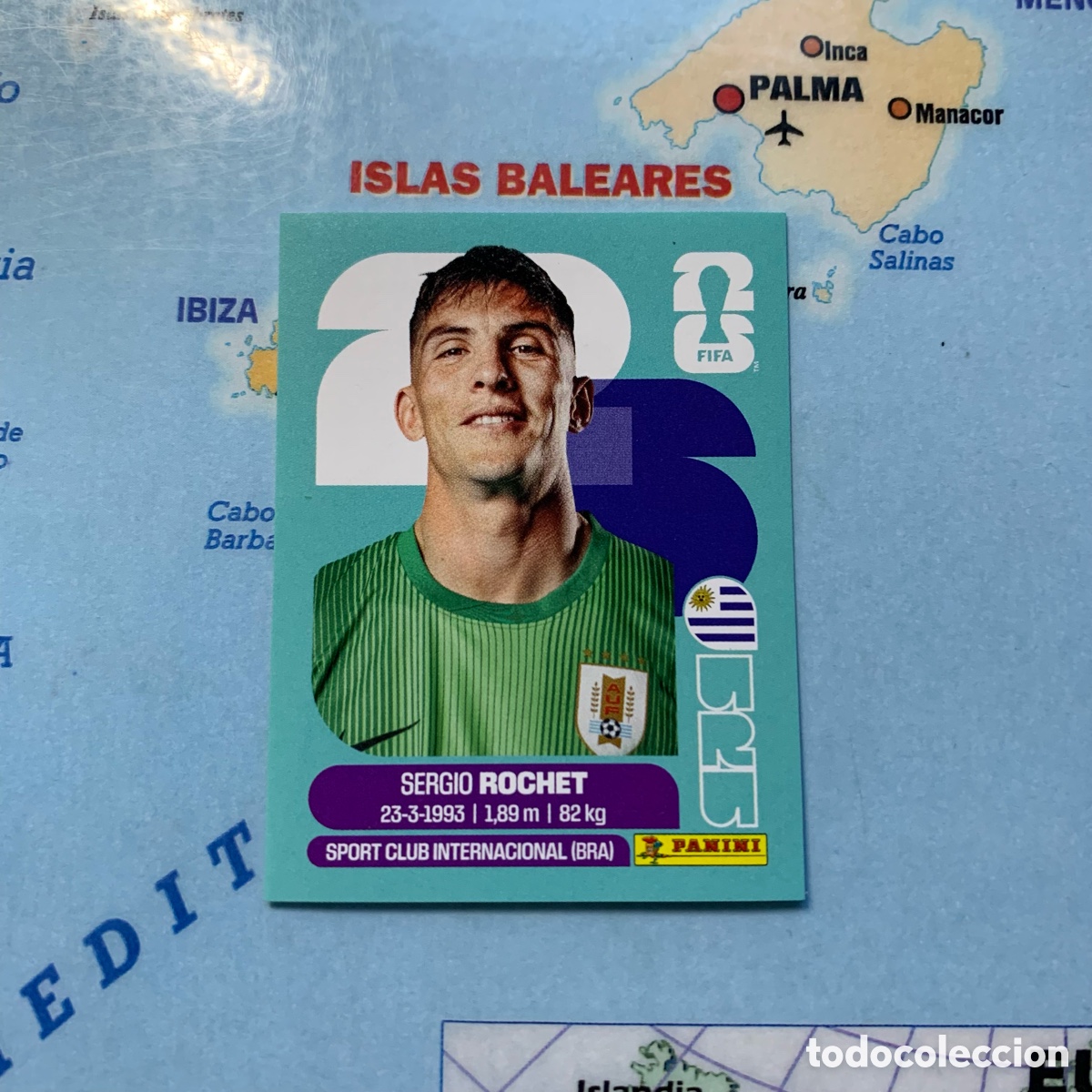 Figurine di Calcio: Uruguay n&uacute;mero 2 cromo panini Mundial Fifa World Cup 2026