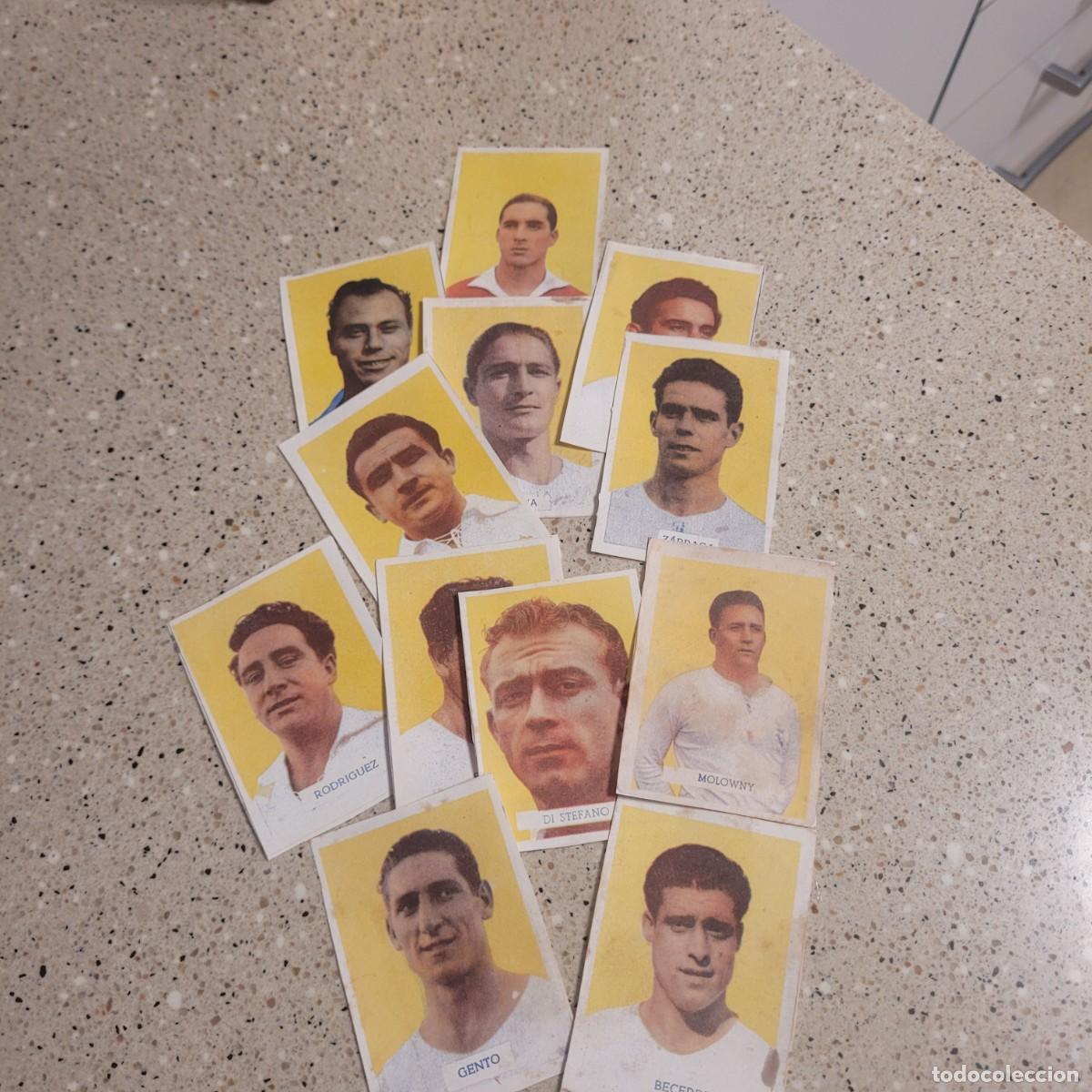Cromos de F&uacute;tbol: REAL MADRID EQUIPO COMPLETO CHOCOLATES TORRAS 1953. LEER COMENTARIOS