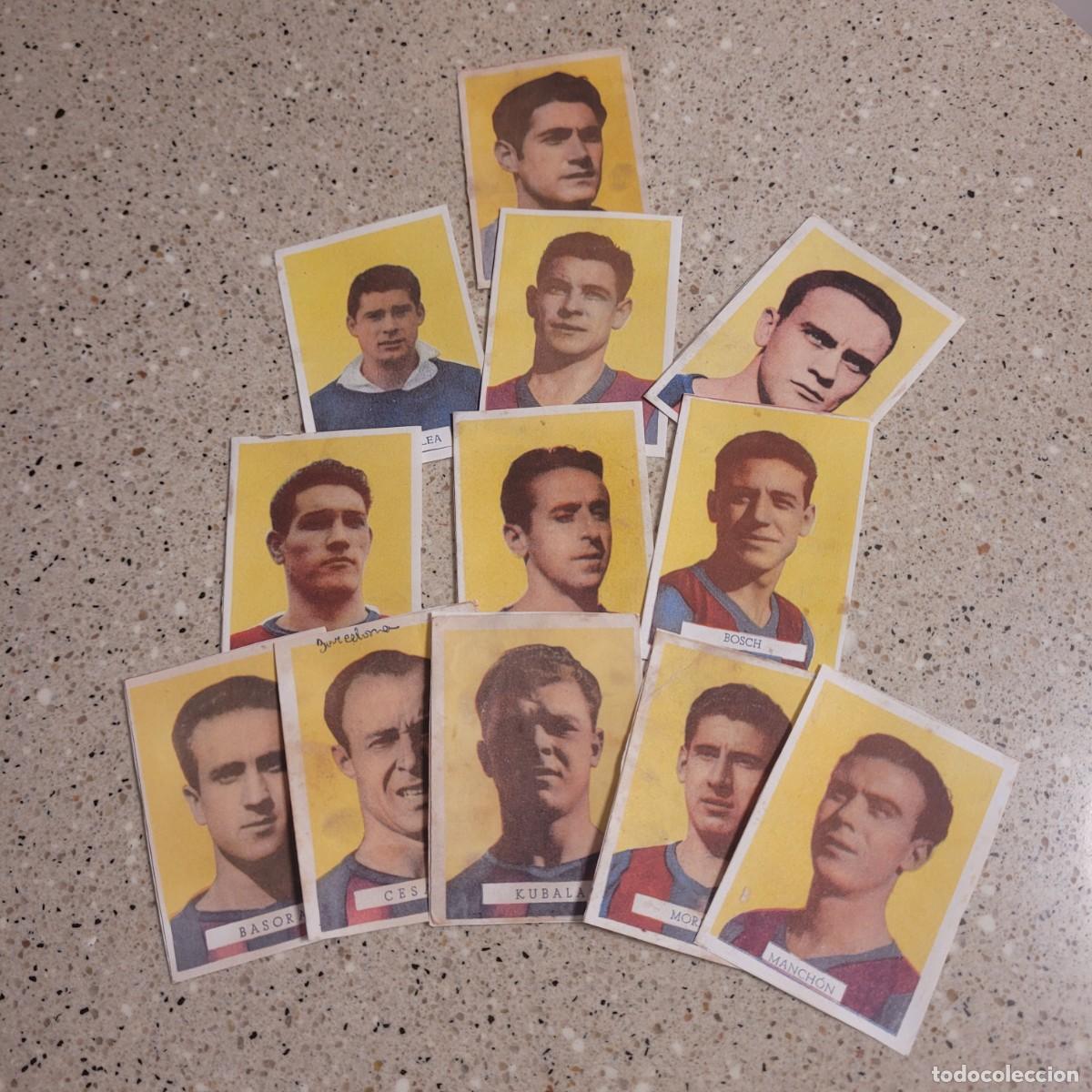 Figurine di Calcio: BARCELONA EQUIPO COMPLETO CHOCOLATES TORRAS 1953. LEER COMENTARIOS