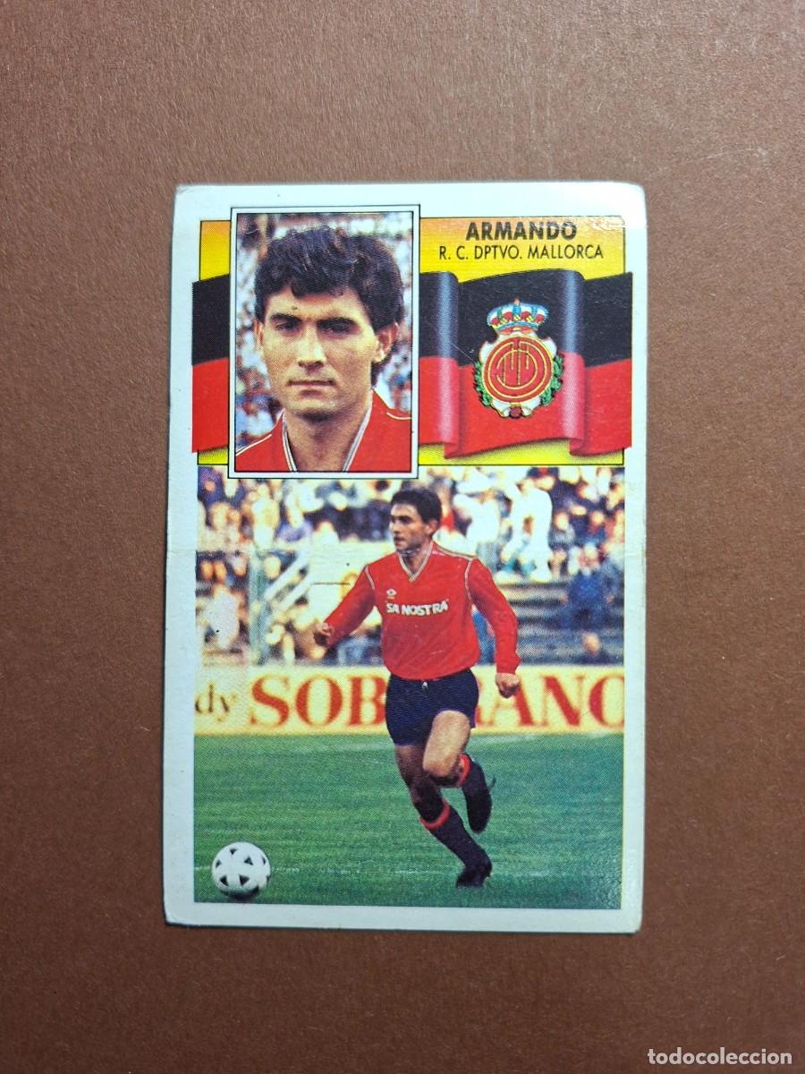 Cartes &agrave; collectionner de Football: ARMANDO FICHAJE 10 MALLORCA LIGA ESTE 1990 1991 90 91 SIN PEGAR NUNCA