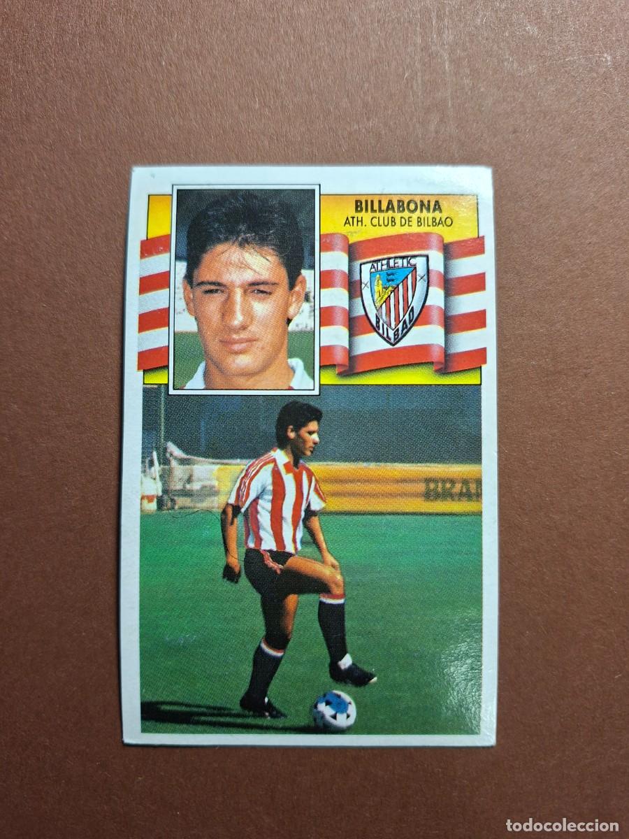 Fu&szlig;ball-Sticker: BILLABONA FICHAJE 1 ATHLETIC CLUB DE BILBAO LIGA ESTE 1990 1991 90 91