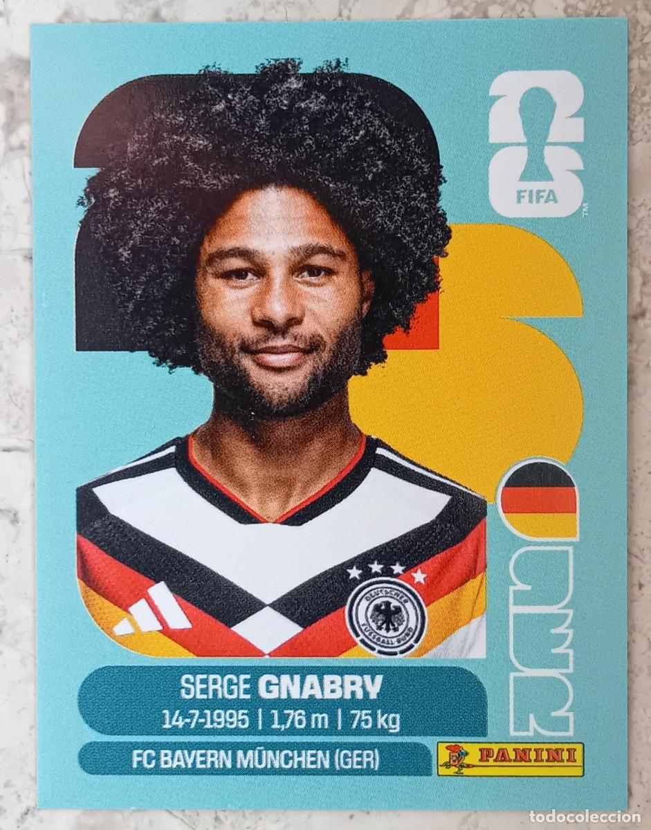 Fu&szlig;ball-Sticker: Figurina Panini 2026 Cromo World Cup Usa Mundial 2026 Serge Gnabry Germany n GER 16