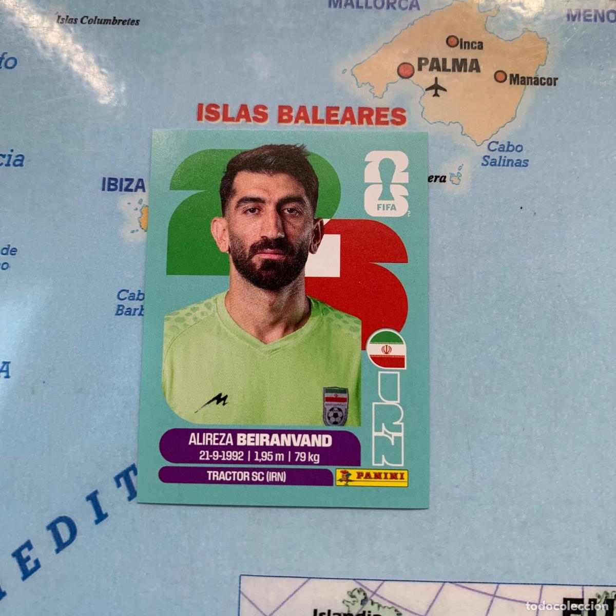 Cromos de F&uacute;tbol: Iran n&uacute;mero 2 cromo panini Mundial Fifa World Cup 2026