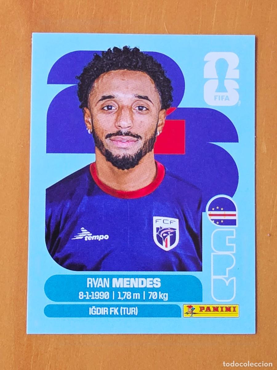 Cromos de F&uacute;tbol: CPV 17 Ryan Mendes, Cabo Verde, Panini FIFA World Cup Mundial 2026 Sticker