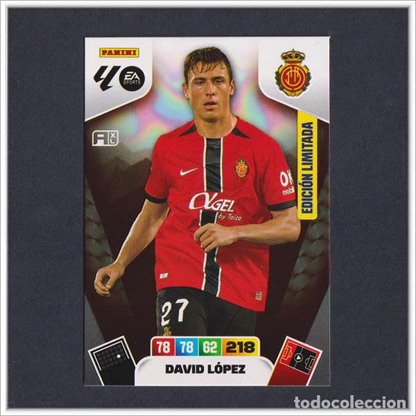 Cromos de F&uacute;tbol: ADRENALYN XL 2025 2026 25 26 PANINI DAVID LOPEZ EDICI&Oacute;N LIMITADA MALLORCA COLECCI&Oacute;N LIGA ALBUM