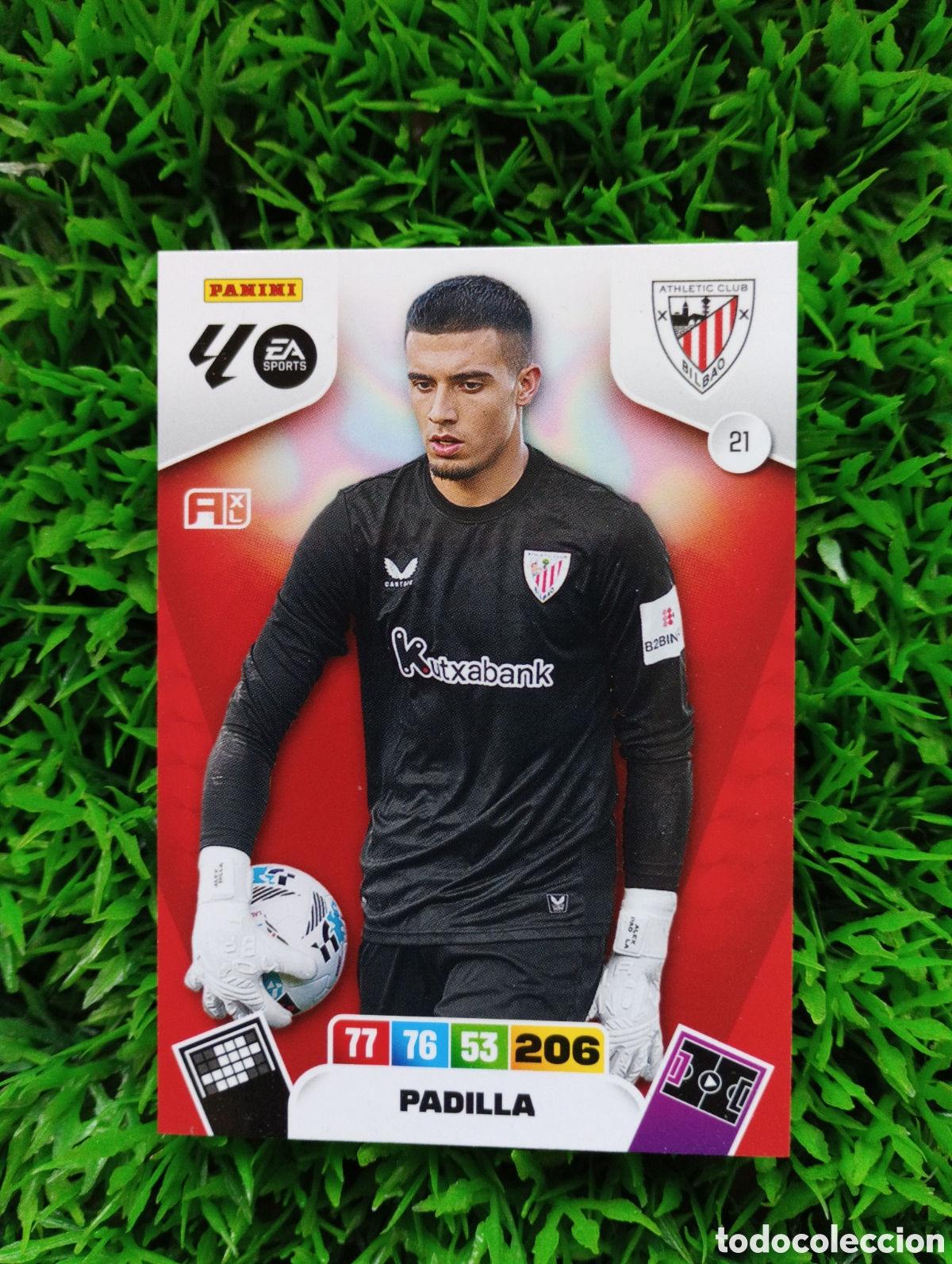 Cartes &agrave; collectionner de Football: Padilla Athletic Bilbao Adrenalyn 25-26 # 21