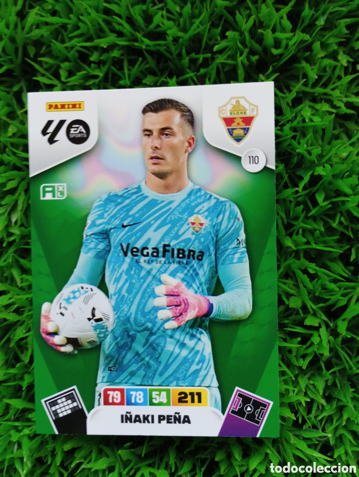 Cromos de F&uacute;tbol: I&ntilde;aki Pe&ntilde;a Elche Adrenalyn 25-26 # 110