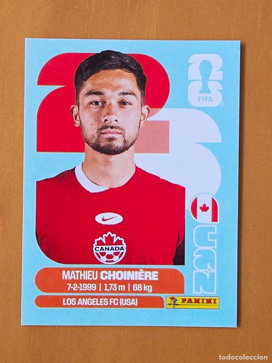 Cromos de F&uacute;tbol: CAN 15 Mathieu Choini&egrave;re, Canad&aacute;, Panini FIFA World Cup Mundial 2026 Sticker