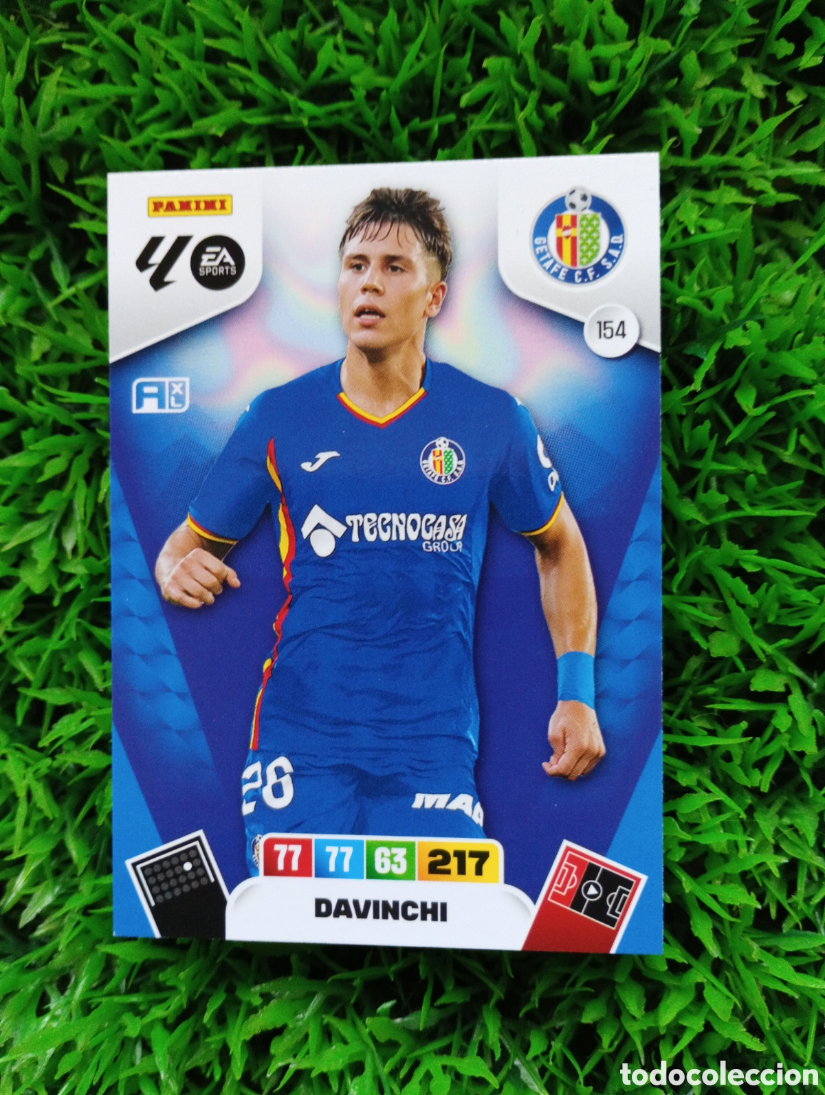 Football Stickers: Davinchi Getafe Adrenalyn 25-26 # 154