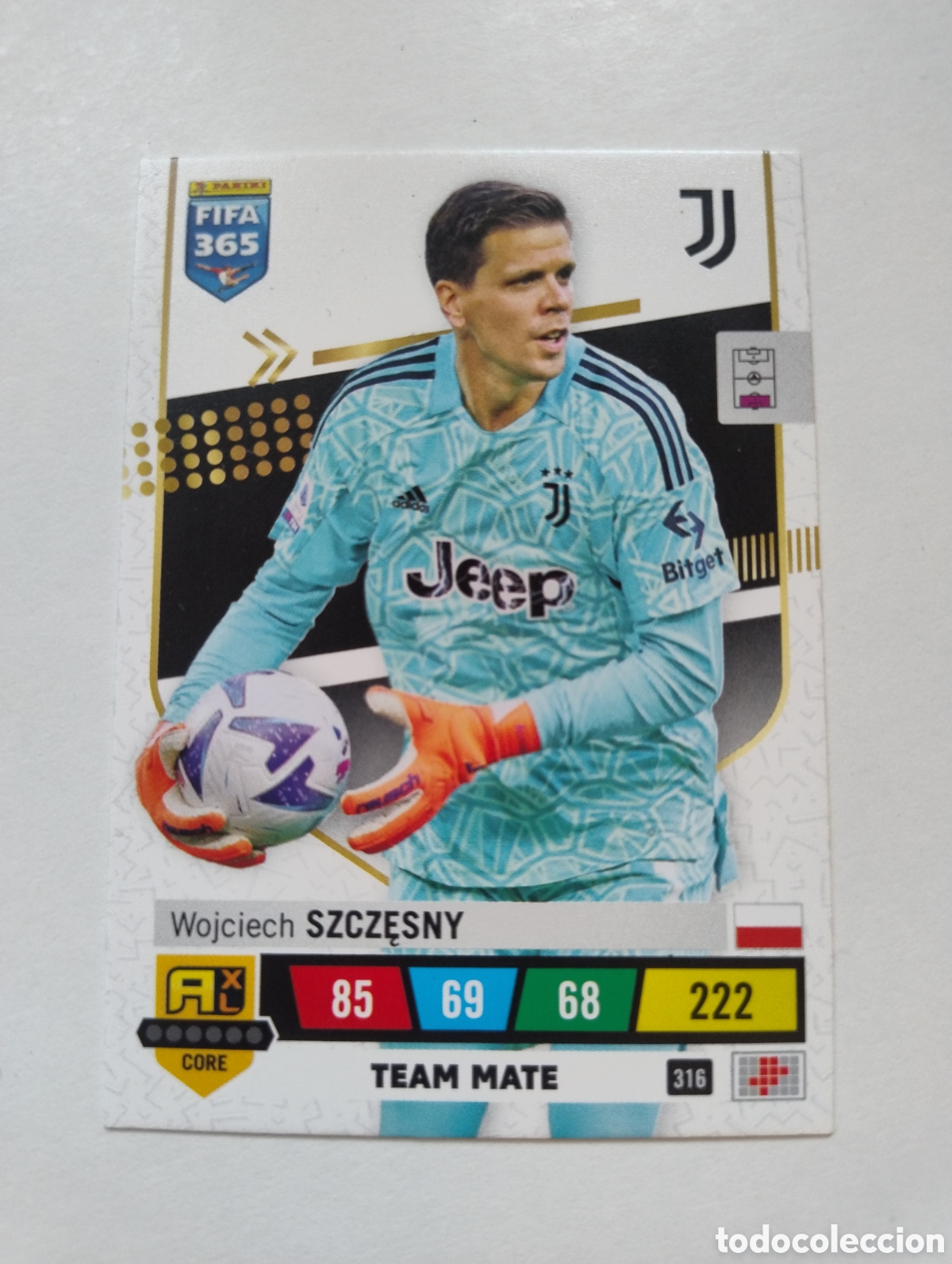 Cromos de F&uacute;tbol: 316 - Szczesny - Juventus - Adrenalyn XL FIFA 365 2023