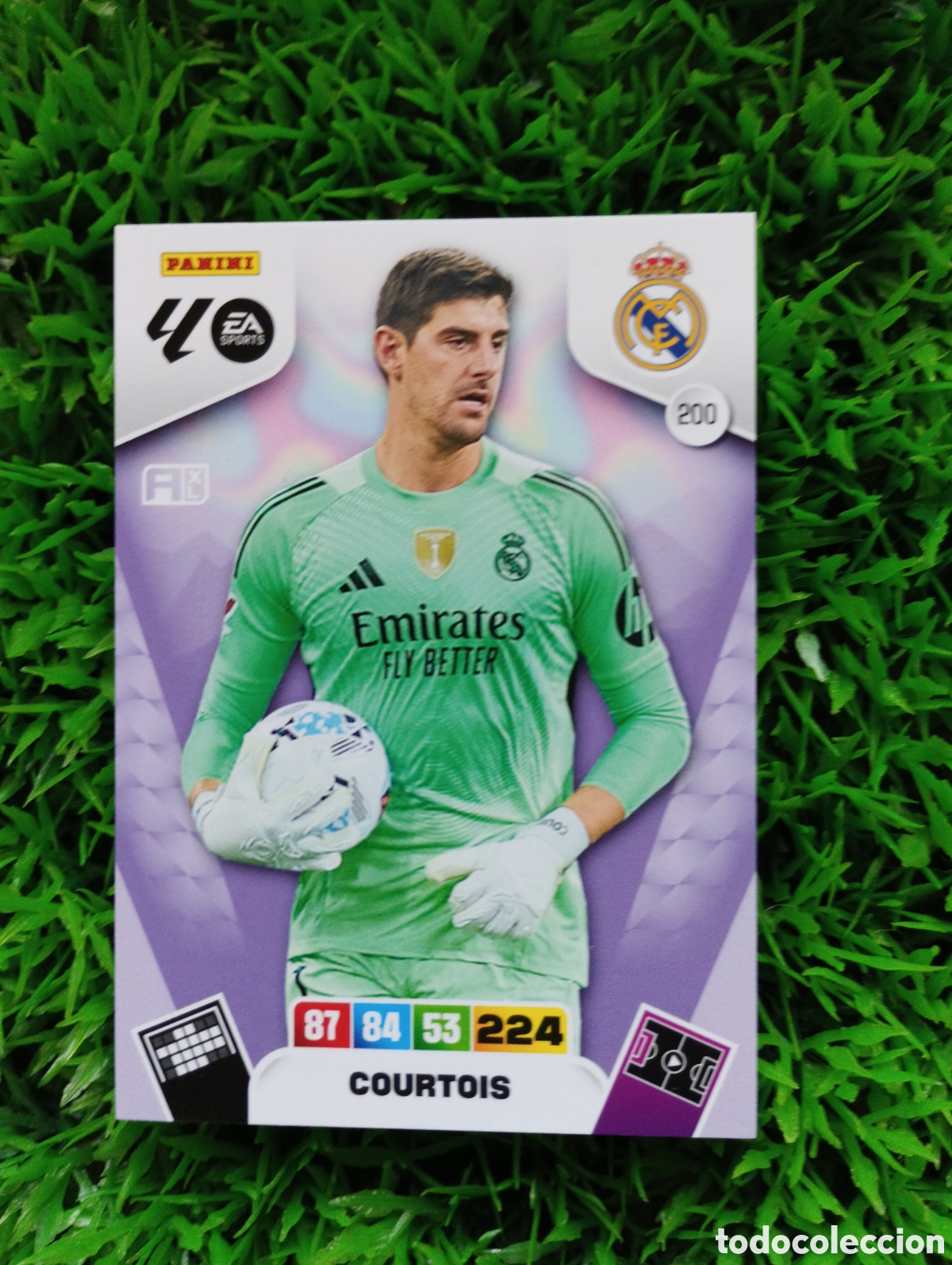 Cromos de Futebol: Courtois Real Madrid Adrenalyn 25-26 # 200