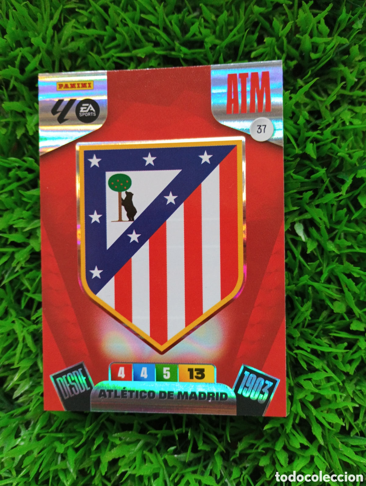 Football Stickers: Escudo Atletico De Madrid Adrenalyn 25-26 # 37