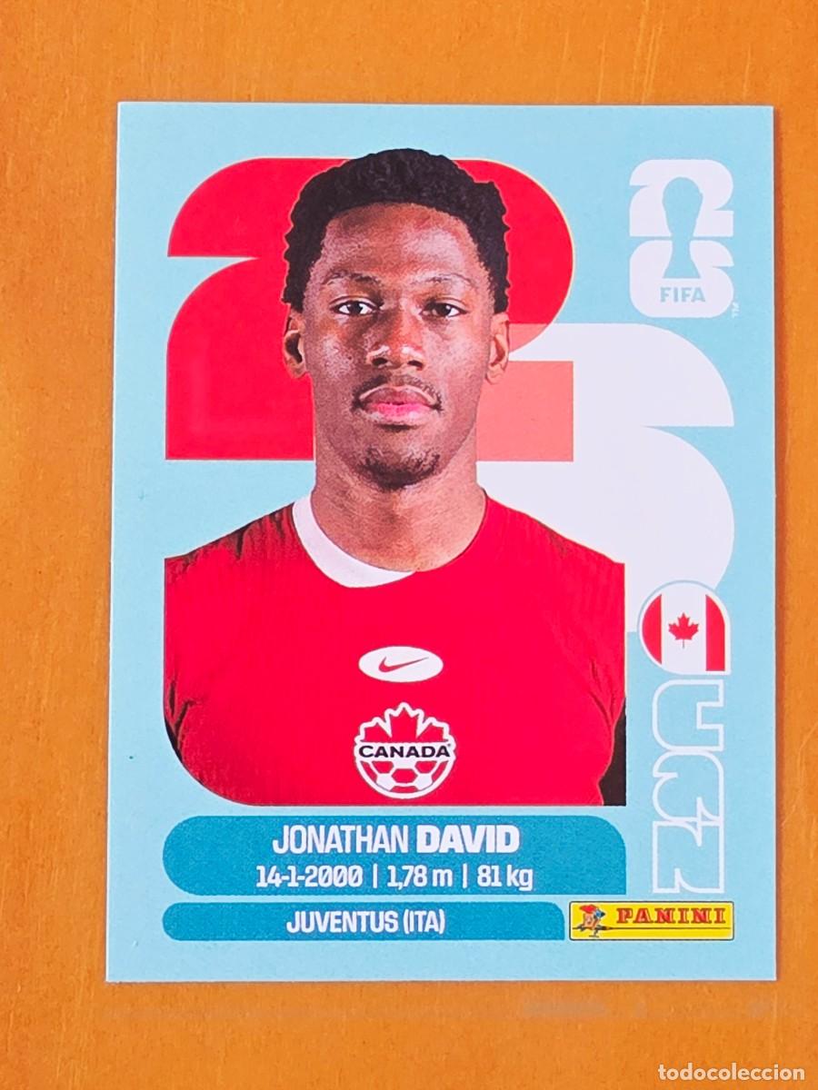 Cromos de F&uacute;tbol: CAN 20 Jonathan David, Canad&aacute;, Panini FIFA World Cup Mundial 2026 Sticker