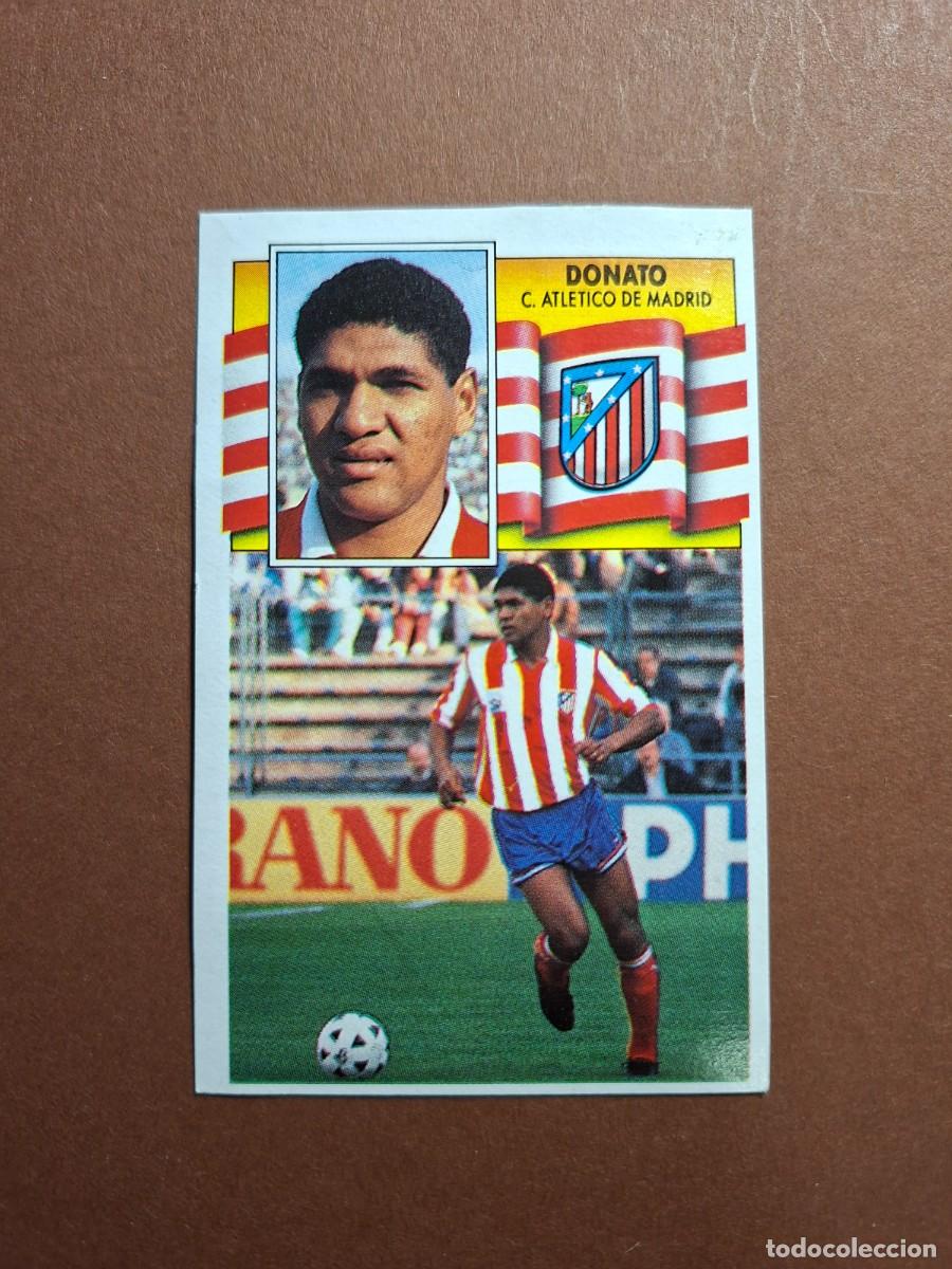 Cromos de Futebol: DONATO ATLETICO DE MADRID LIGA ESTE 1990 1991 90 91