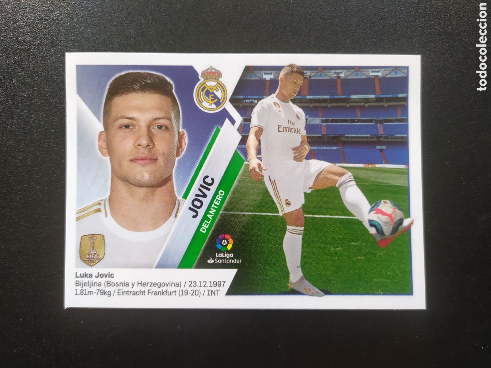 Cromos de Futebol: Liga este 2019 2020 19 20 panini Jovic n&deg; 16 Real Madrid