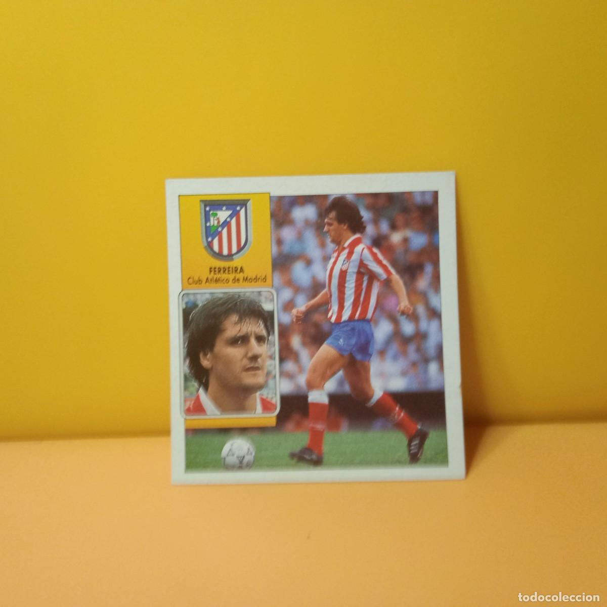Fu&szlig;ball-Sticker: EDICIONES ESTE 1992 1993 92 93 ATL&Eacute;TICO DE MADRID FERREIRA