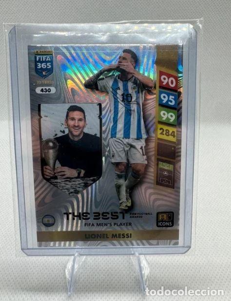 Figurine di Calcio: Carta Lionel Messi Argentina #430 The Best Panini FIFA 365 2025