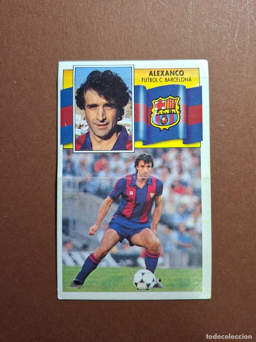 Cromos de F&uacute;tbol: ALEXANCO FUTBOL CLUB BARCELONA LIGA ESTE 1990 1991 90 91 SIN PEGAR NUNCA