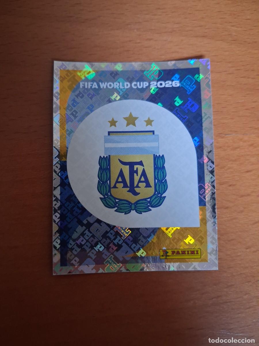 Cromos de F&uacute;tbol: Fifa World Cup 26 Mundial 2026 ARG 1 Argentina Escudo Logo