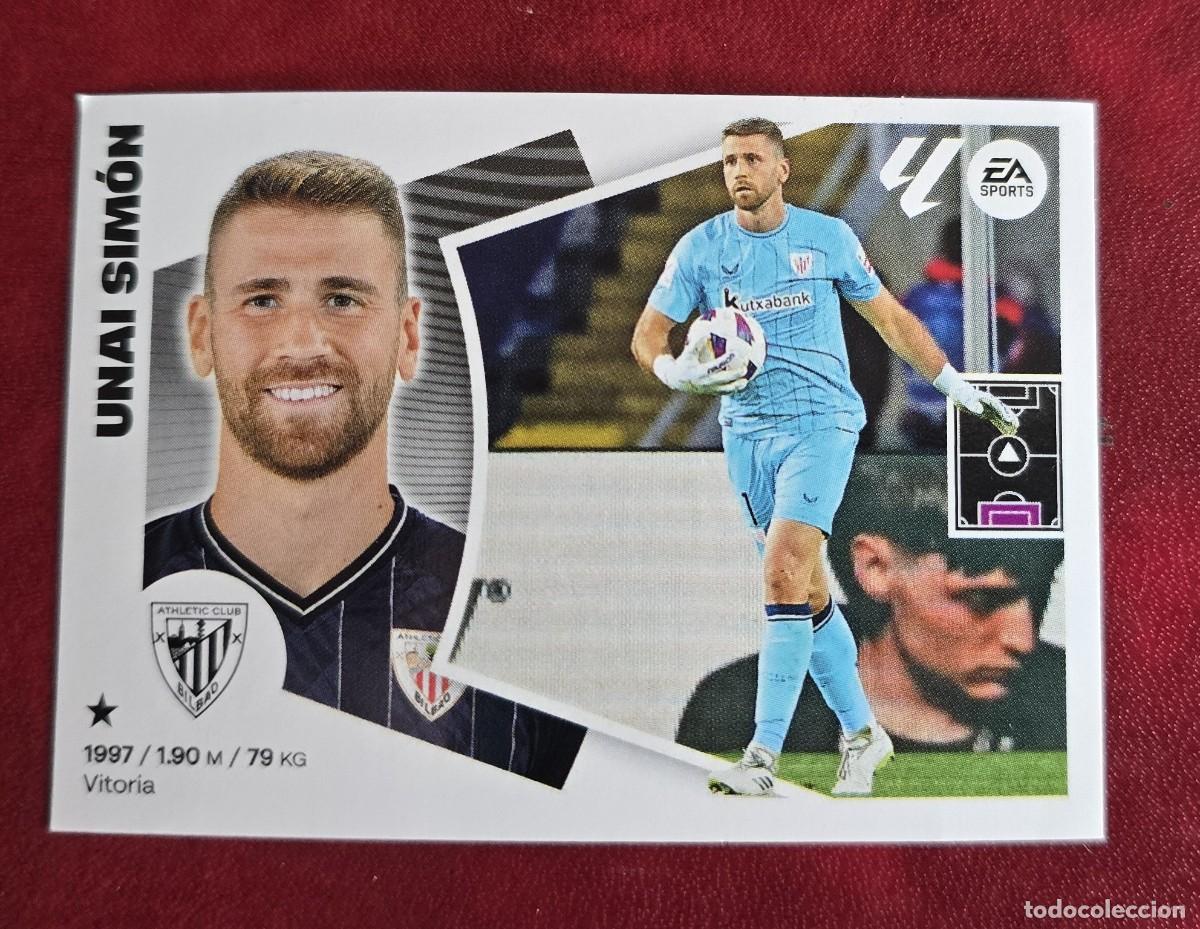 Cromos de f&uacute;tbol: LIGA ESTE PANINI 2024 2025 UNAI SIMON ATHLETIC DE BILBAO N&ordm; 3