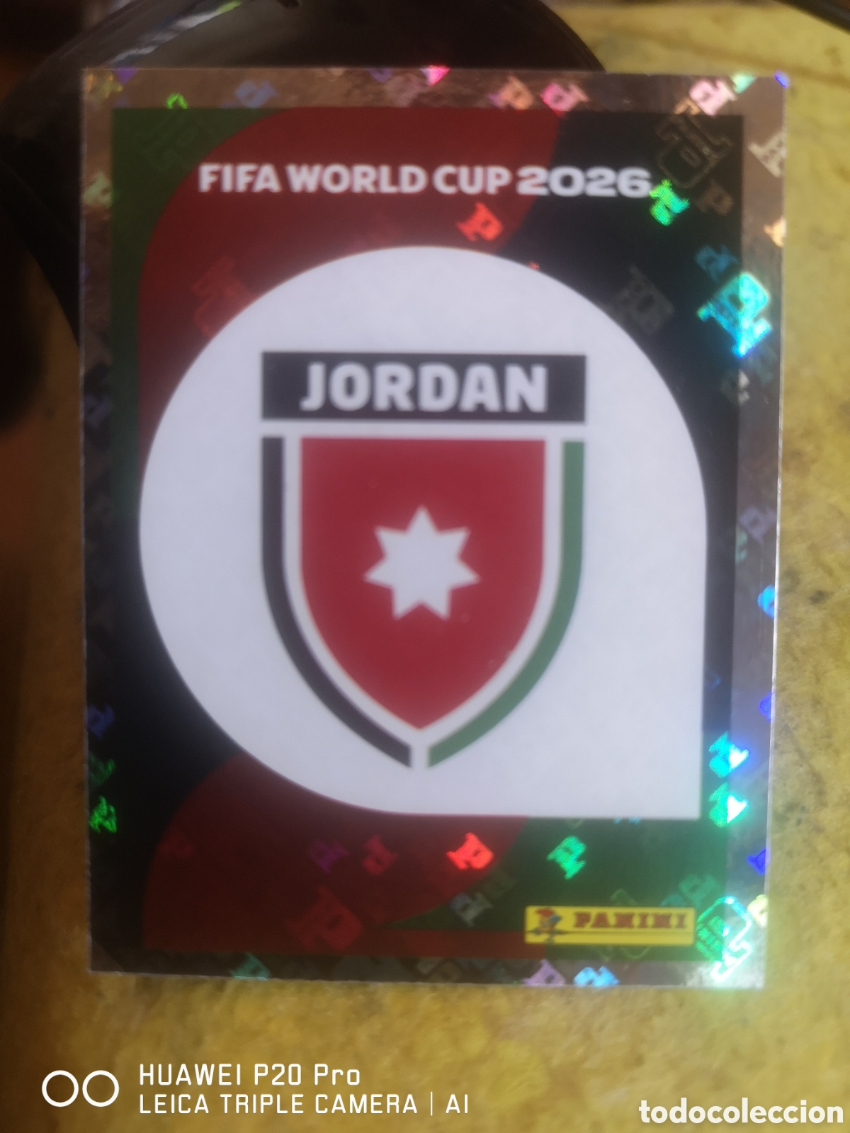 Cromos de F&uacute;tbol: FIFA WORLD CUP MUNDIAL 2026 ESCUDO JORDANIA - JOR 1