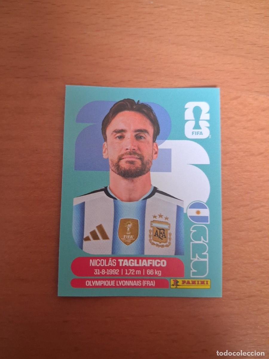 Cromos de F&uacute;tbol: Fifa World Cup 26 Mundial 2026 ARG 6 Argentina Nicolas Tagliafico