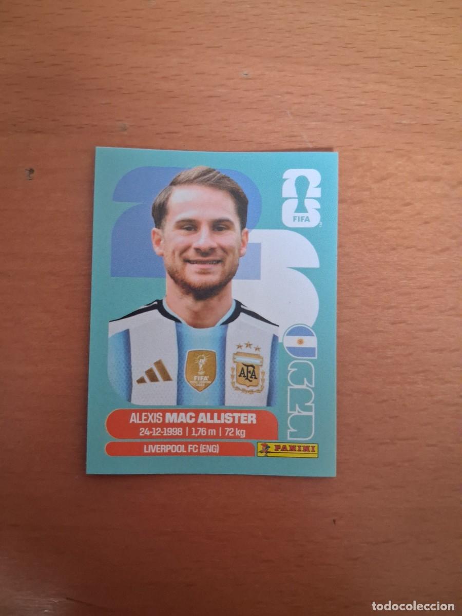 Cromos de F&uacute;tbol: Fifa World Cup 26 Mundial 2026 ARG 9 Argentina Alexis Mac Allister